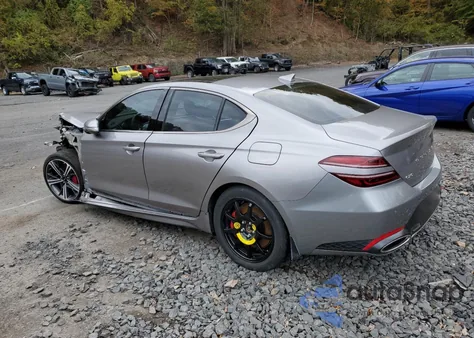 2025 Genesis G70 Base из США, поврежденный, VIN KMTG34SC4SU145334